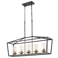 Black And Gold Lighting Fixtures Amazon Com Emliviar Modern 5 Light Kitchen Island Pendant Light Fixture Linear Pendant L Linear Pendant Lighting Island Pendant Lights Pendant Light Fixtures