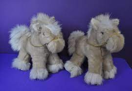 Two Fur Ponies Animals Soft Pony