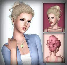 Eternila S Stuff Newsea S Rachel Retextured For Children To Elders Sims Hair Sims Sims 3