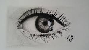 Egitim Gercekci Goz Nasil Cizilir Tutorial How To Draw A Realistic Eye Eye Drawing Realistic Eye Drawing Art Sketches