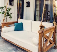 Porch Swing Cover White Mattress Cover Outdoor Bed Twin Etsy Porch Swing Bed Diy Porch Swing Farmhouse Porch Swings