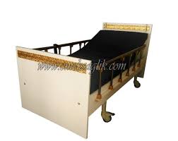 Beyaz Ahsap Hasta Karyolasi Karyola Yatak Evler