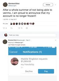 Check spelling or type a new query. People Are Getting Kicked Off Venmo For Breaking Its Very Long User Agreement