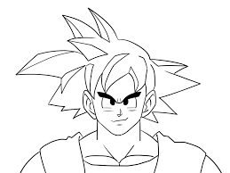 Goku is a defender of earth and informally leads the z fighters. How To Draw Goku 14 Steps With Pictures Wikihow