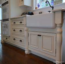 Another characteristic of farmhouse kitchen sinks is the fact that they don't usually come with holes for the faucets to be fitted into. Apron Sink Blog Custom Cabinet Remodeling Kitchen Design Ackley Cabinet Llc