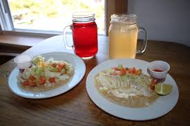 At first, i thought cheese on fish tacos was kind of strange. Order This Fish Tacos At Calaveras Block Island Times