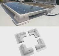 Solar panel mounting without bolting to the roof? Looking ...