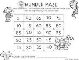 Skip Counting Number Mazes Counting By 5s And 10s Skip Counting Skip Counting Number Counting Numbers