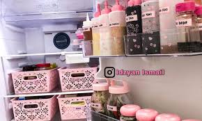 Browse relevant sites & find diy projects. Buka Peti Ais Nampak 1 Warna Je Hasil Susun Atur Barang Dapur Guna Bekas Pink Hias My
