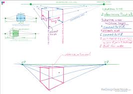 I can draw three proficient cubes on, above and below the horizon line using 2 pt. How To Draw A Cube With 2 Point Perspective Tip 155 Video The Design Sketchbook Point Perspective Perspective Sketches Tutorial