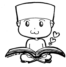 Mewarnai gambar mewarnai gambar sketsa kartun anak muslimah 1 via mewarnaigambarsketsa.blogspot.com. Chibi Ngaji By 2712bluemoon On Deviantart