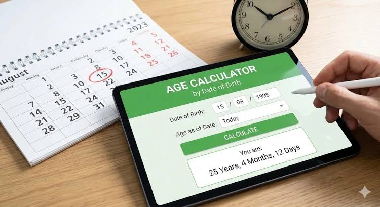 Age Calculator Online – 100% Free & Quick