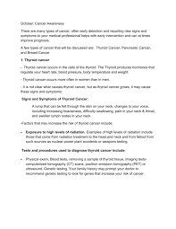 Early detection is key to pancreatic cancer survival. Breast Cancer