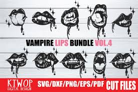 Get creative with animated text using adobe spark post. Vampire Lip Sexy Halloween Svg Bundle Graphic By Ktwop Creative Fabrica