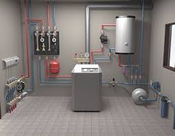 Check Out New Work On My Behance Portfolio 3d Model Of In House Heating System Home Heating Systems House Heating Floor Heating Systems