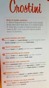 Croosti Recipe How To Make Crostini Melted Butter Goat Cheese