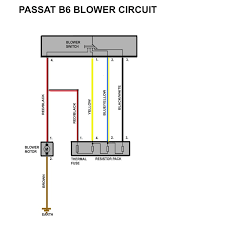 All other combinations will trigger the circuit breaker to open. Passat B6 Blower Resistor Passat