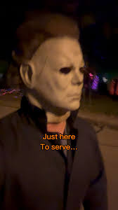 Just your friendly neighborhood Michael Myers?? #youreanidiot  #neighborhoodwatch