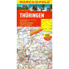 Statue af rotterfængeren fra hameln byrundtur i hameln museumscafé. Thuringen Tyskland Kort Marco Polo Nordisk Korthandel