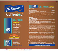 Finder is committed to editorial independence. Dr Fischer Ultrasol Oil Free Sunscreen Face Cream Spf45