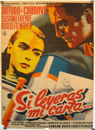 SI LEYERAS MI CARTA" MOVIE POSTER