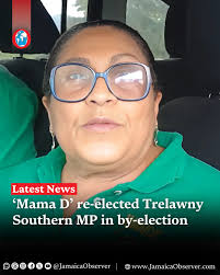 The Jamaica Labour Party's (JLP) Marisa Dalrymple-Philibert has been  re-elected member of parliament for the Trelawny Southern constituency. In  a by-election