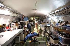 The plane also has the notoriety of being the very aircraft that flew aristotle onassis's body home to greece for burial, with jackie onassis and family flying in the main cabin. Bruce Campbell Turns Boeing 727 Plane Into His Home