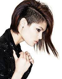 Half Shaved Hairstyles For Women Shaved Side Hairstyles Punk Hair Womens Hairstyles