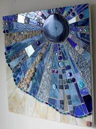 Can I Break Agate Slices For Mosaics Google Search Glass Mosaic Art Mosaic Glass Mosaic Art