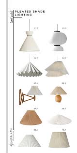 Trend Watch Pleated Lampshades Francois Et Moi In 2020 Pleated Shade Traditional Lamp Shades Beautiful Lighting