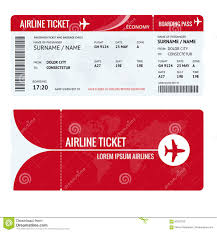 Illustration About Airline Ticket Or Boarding Pass For Traveling By Plane Isolated On White Vector Illustration Illustr Airline Tickets Airline Boarding Pass