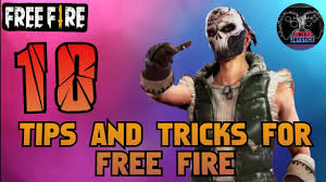 This is a youtube banner. 10 Tips And Tricks For Free Fire Garena Free Fire Youtube