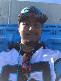 On our way to watch the Panthers play!!