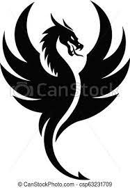 Dragon flame silhouette castle shadow dragon illustration standing dragon heraldic animals vector castle silhouette and landscape vector japanese dragon colouring in hieroglyphic dragon vector dragon. Simple Dragons Silhouettes Logo Vector Stock Illustration Royalty Free Illustrations Stock Clip Art Icon St Dragon Silhouette Silhouette Art Dragon Images