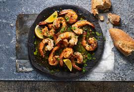Garlic And Cumin Butter Prawns Recipe Prawn Recipes Cumin Recipes Butter Prawn