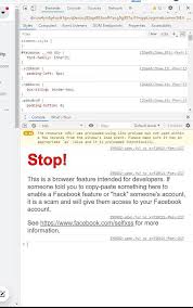 Let's say you are playing an online game, and they only let you start out with a certain amount of money or certain weapons. Warning Facebook Gives You When You Use Inspect Element On Their Page Scams