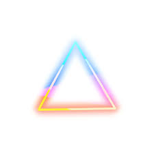 Freetoedit Neon Light Triangle Colorful Remixit Triangle Tattoos Neon Lighting Background Images For Editing