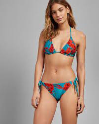 Ted Baker Amilee Fantasia Triangle Bikini Top Sponsored Ad Amilee Baker Ted Swimwear Outlet Discount Swimwear Printed Bikini Top