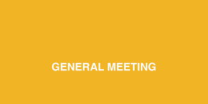 September Branch General Meeting - All Are Welcome!