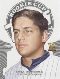Lot (2) 2006 Topps Tom Seaver Rookie Of The Week Card 1967 #15 #581 NY Mets 