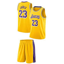 Grab brand new nba shorts or pants to show off your fandom, right here on fanatics.com. Buy James Kids Lebron La Homeaway Basketball Jersey Lakers Shorts Set Youth Sizes Premium Quality Gift Set Online In Bahrain B081d2n8tb