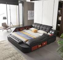 Amazon.com: WAQINBR Base de cama multifuncional tamaño King ...