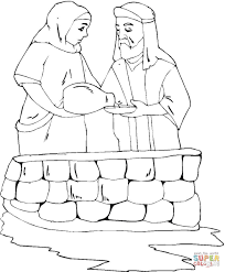 The story of abraham is told in the book of genesis in the bible. Abram Sarai Leaving Egypt Coloring Page Free Coloring Library