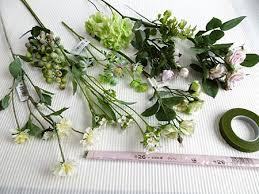 花冠の簡単な作り方 はじめての造花アレンジ 花かんむり 作り方 造花 花かんむり 作り方 花冠 手作り