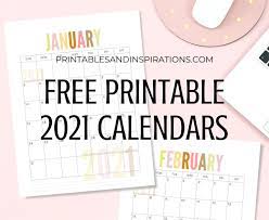 Maybe you would like to learn more about one of these? List Of Free Printable 2021 Calendar Pdf Printables And Inspirations