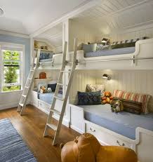 Whether your children share a room or your child often has friends to stay, a bunk bed the classic beech bunk bed is one of my favourites as it comes in a choice of white or dove grey, again with the option to split the 2 beds if needed and. 22 Bunk Beds For Four A Space Saving Solution For Shared Bedrooms
