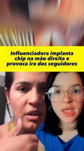Digital Influencer Chip Na Mão
