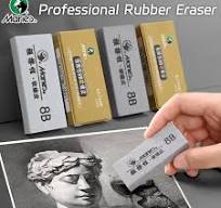 Maries 8B Hard Eraser for Sketching Wholesale C6482 Erasers ...