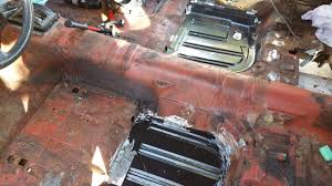 1973 Mustang Sportsroof Floor Pans Getting To It Welding Car Photos 1973 Mustang Mustang Welding