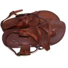 The sole is synthetic designed for ultimate foot support. Holy Land Market Camel Men S Genuine Leather Biblical Sandals Flip Flops Buy Online In Dominica At Dominica Desertcart Com Productid 65122004
